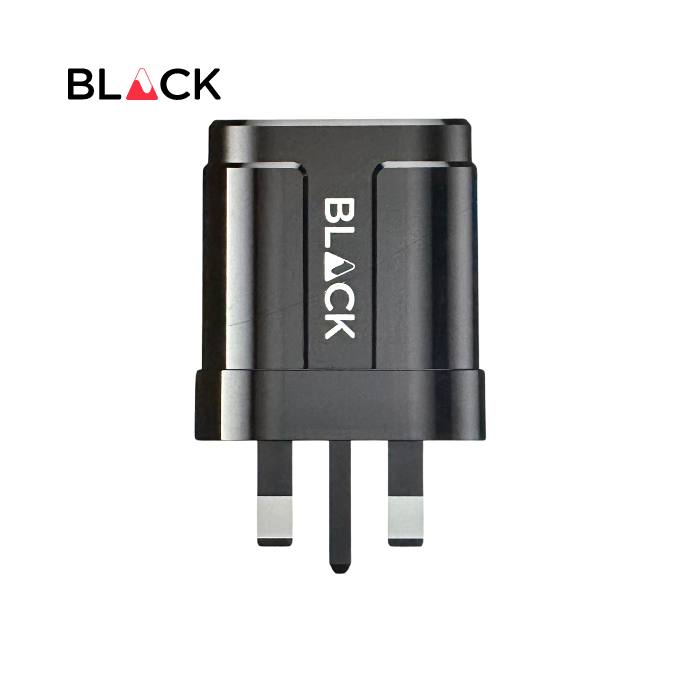 BLACK Power B 2 in 1 Fast Charging Brick 20W with USB A and C, 1Yr warranty